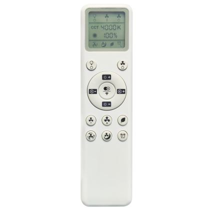 Fulgur s-43048 - Hämardatav LED-laeventilaator THORA LED/50W/230V 2700-5000K valge + kaugjuhtimispult