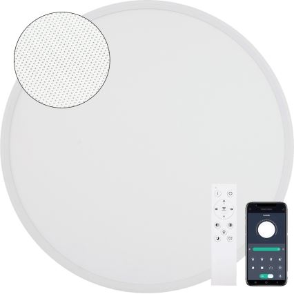 Fulgur s-43056 - LED hämardatav laevalgusti NOMY LED/40W/230V 3000-6500K läbimõõt 50 cm UGR19 IP40 Wi-Fi valge + kaugjuhtimispult