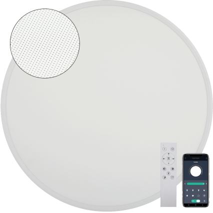 Fulgur s-43058 - LED hämardatav laelamp NOMY LED/50W/230V 3000-6500K läbimõõt 60 cm UGR19 IP40 Wi-Fi valge + kaugjuhtimispult