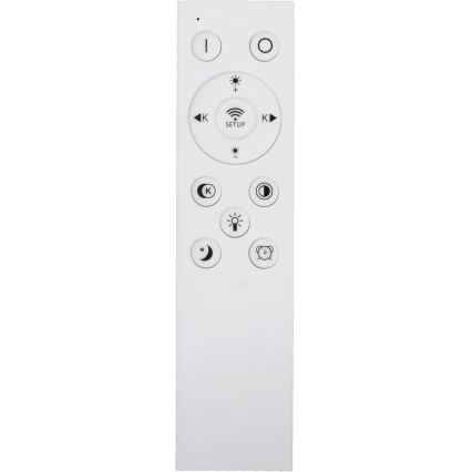 Fulgur s-43059 - LED hämardatav laelamp NOMY LED/50W/230V 3000-6500K läbimõõt 60 cm UGR19 IP40 Wi-Fi must + kaugjuhtimispult