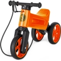 Funny Wheels - 2-ühes RIDER SUPER SPORT tasakaalujalgratas oranž/must