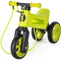 Funny Wheels - 2‑ühes RIDER SUPER SPORT (laufratas/tõukeratas) roheline/must
