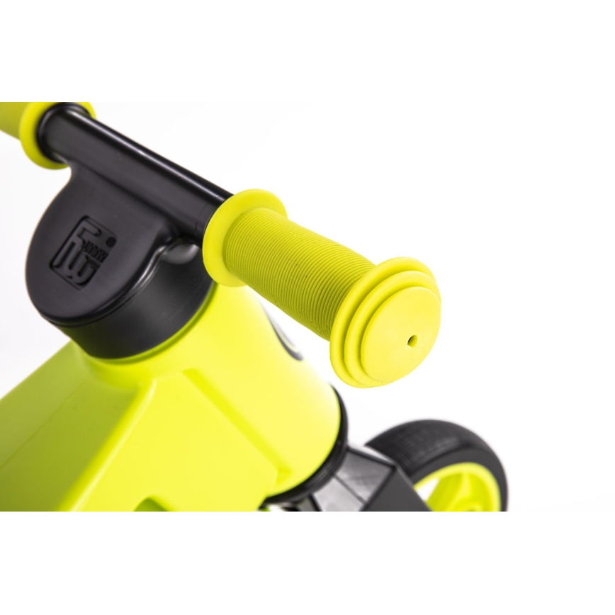 Funny Wheels - 2‑ühes RIDER SUPER SPORT (laufratas/tõukeratas) roheline/must