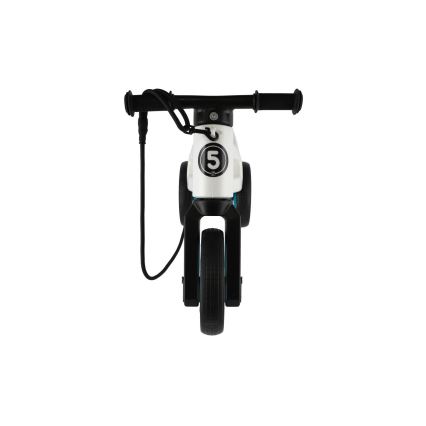 Funny Wheels - Tasakaalujalgratas 2-ühes RIDER SUPER SPORT valge/must/sinine