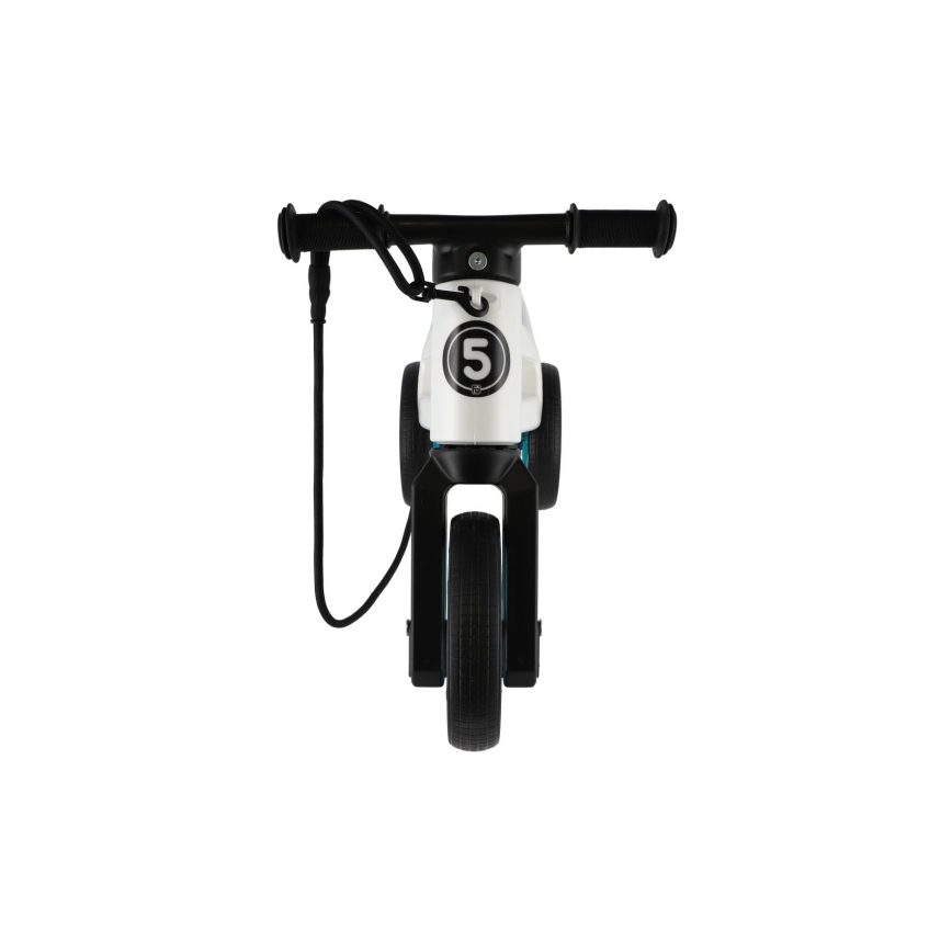 Funny Wheels - Tasakaalujalgratas 2-ühes RIDER SUPER SPORT valge/must/sinine