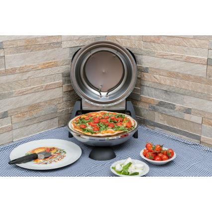 G3Ferrari G1000606 - DELIZIA 1200W/230V pitsaahi, hõbedane