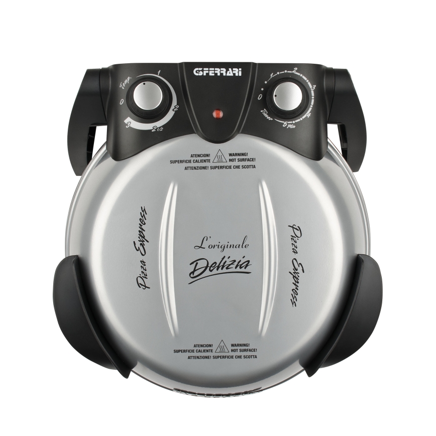 G3Ferrari G1000606 - DELIZIA 1200W/230V pitsaahi, hõbedane