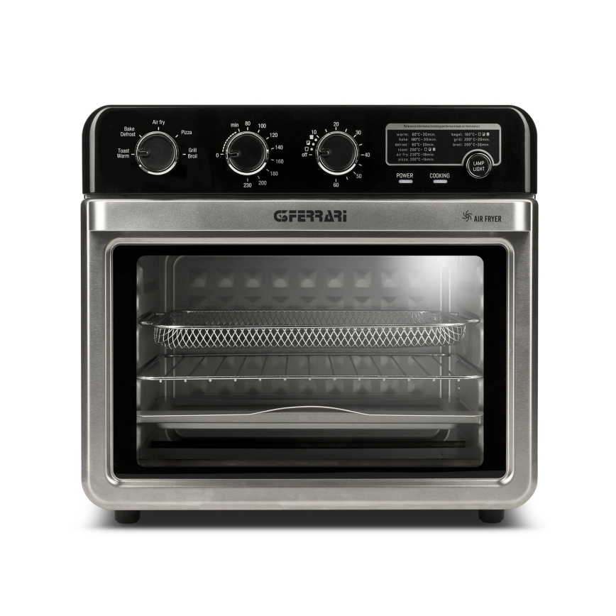 G3Ferrari G1022100 - kuumaõhuga ahi fritüürifunktsiooniga 2000W/230V 32 l roostevaba teras