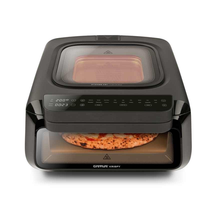 G3Ferrari G1022500 - mitmefunktsiooniline ahi KRISPY 3-ühes, 1600 W / 230 V, 13 l, must