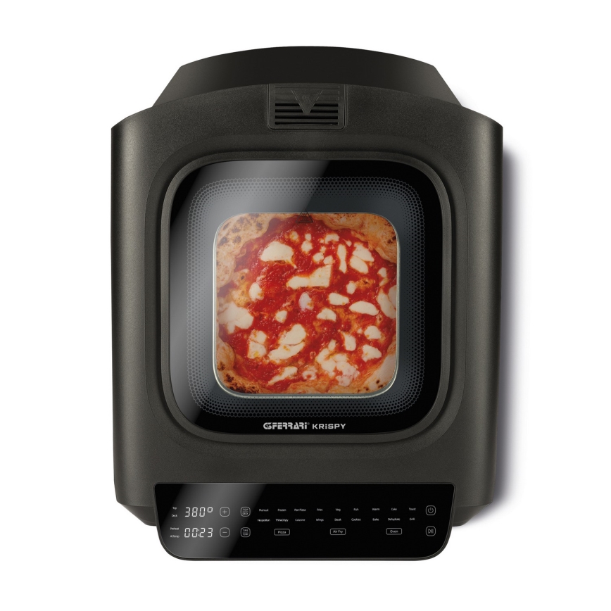 G3Ferrari G1022500 - mitmefunktsiooniline ahi KRISPY 3-ühes, 1600 W / 230 V, 13 l, must