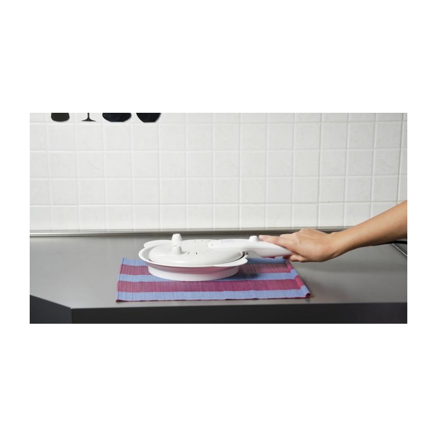 G3Ferrari G10306 - CREPPE kreppimasin, 20 cm, 800 W/230 V, valge