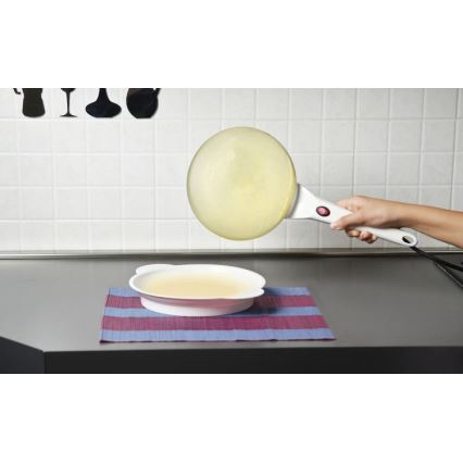 G3Ferrari G10306 - CREPPE kreppimasin, 20 cm, 800 W/230 V, valge