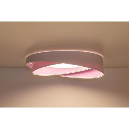GALAXY MODERN LED laelamp, 24 W, 230 V, läbimõõt 55 cm, valge/lilla