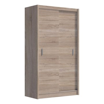 Garderoob liugustega SAPHIRA 150x215 cm tamm sonoma