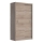 Garderoob liugustega SAPHIRA 150x215 cm tamm sonoma