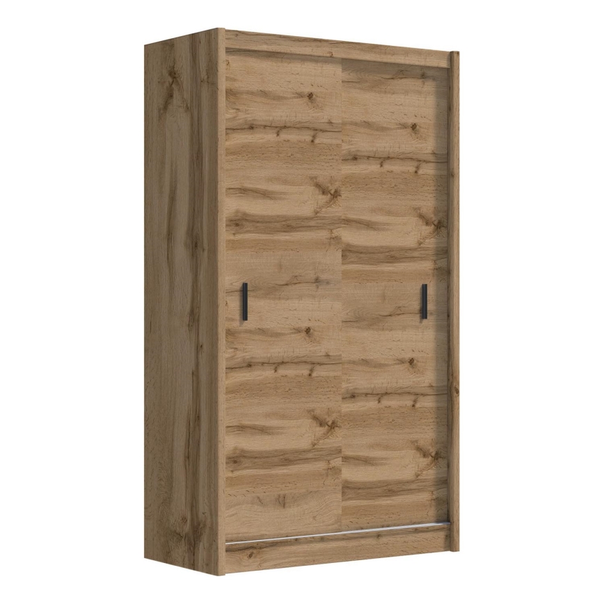 Garderoob liugustega SAPHIRA 150x215 cm tamm wotan
