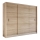 Garderoob liugustega SAPHIRA 250x215 cm tamm sonoma