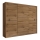 Garderoob liugustega SAPHIRA 250x215 cm tamm wotan