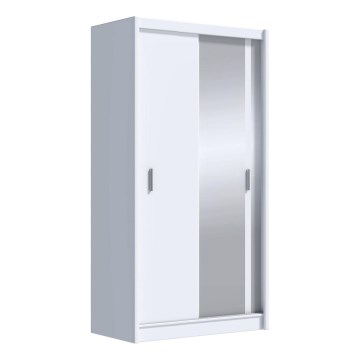 Garderoob SABRINA 120x215 cm valge