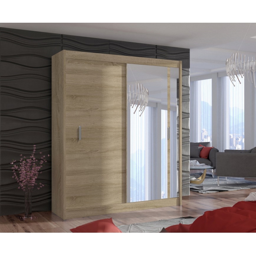 Garderoob SABRINA 180x215 cm tamm sonoma