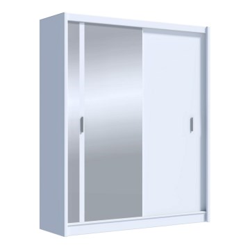 Garderoob SABRINA 180x215 cm valge