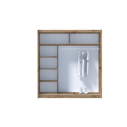 Garderoob SABRINA 203x215 cm tamm woltan