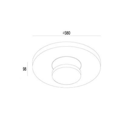 Gardino LX1421 - LEd Väli laevalgusti TULIPANI LED/18W/230V IP54