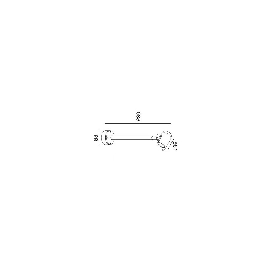 Gardino LX1674 - LED Väli kohtvalgusti seinale ROSE LED/15W/230V IP65
