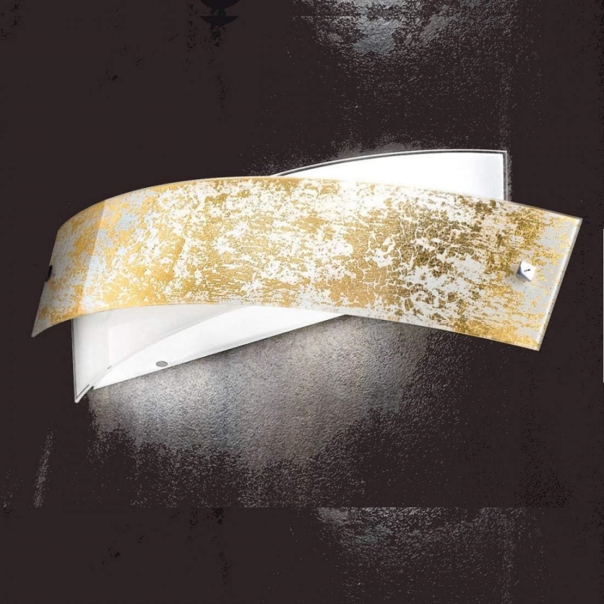 Gea Luce CAMILLA A M oro - Seinavalgusti CAMILLA 4xE14/28W/230V 54 cm kuldne