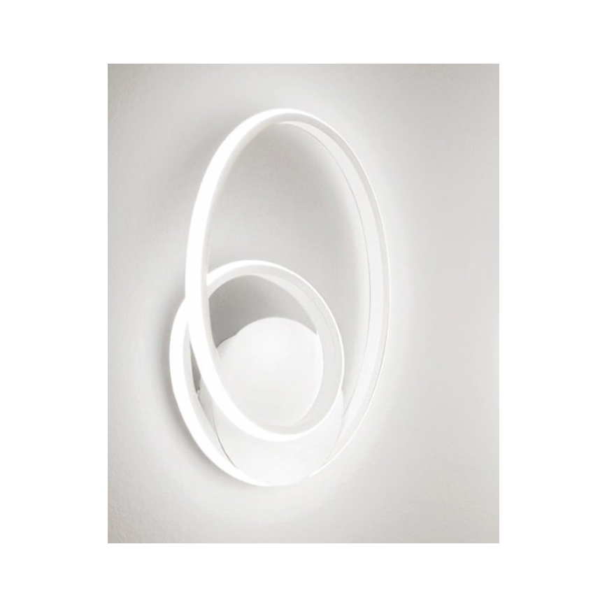Gea Luce DIVA A BIANCO SATINATO - LED Hämardatav seinavalgusti DIVA LED/20W/230V valge
