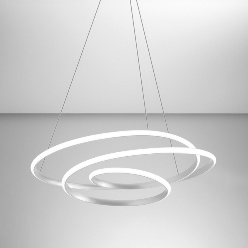 Gea Luce DIVA S G BIANCO - LED Hämardatav lühter DIVA LED/44W/230V valge