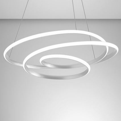 Gea Luce DIVA S G BIANCO - LED Hämardatav lühter DIVA LED/44W/230V valge