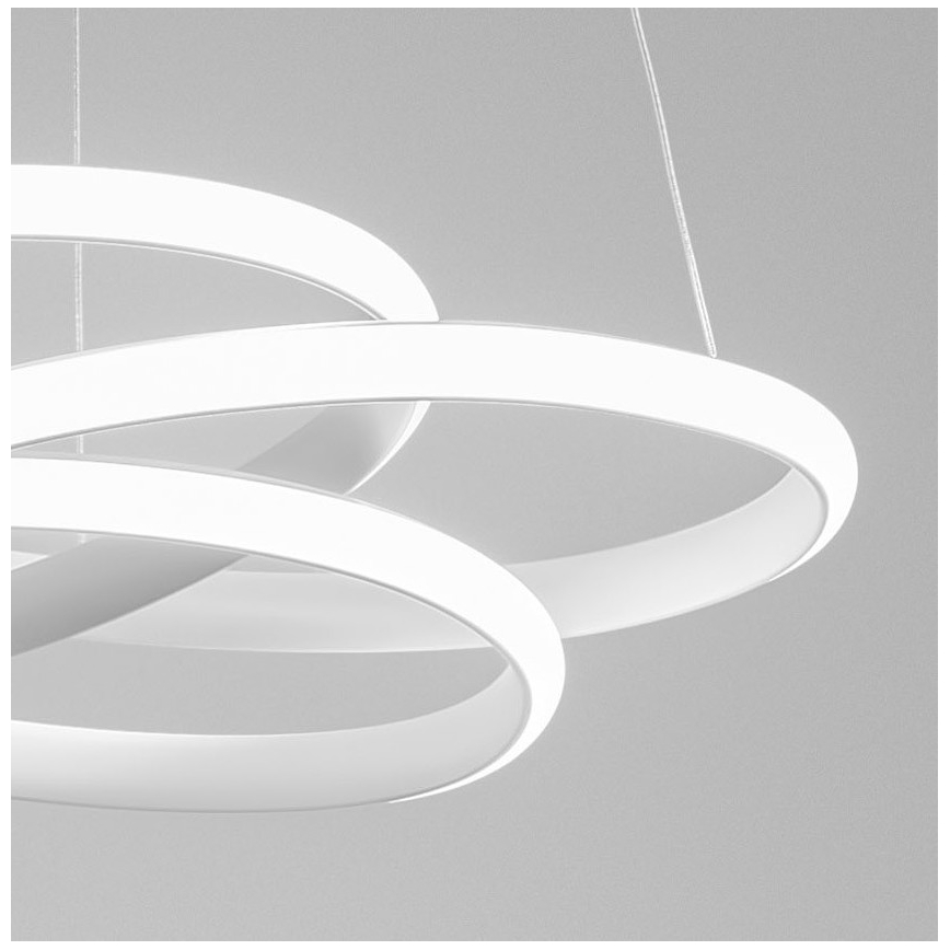 Gea Luce DIVA S G BIANCO - LED Hämardatav lühter DIVA LED/44W/230V valge