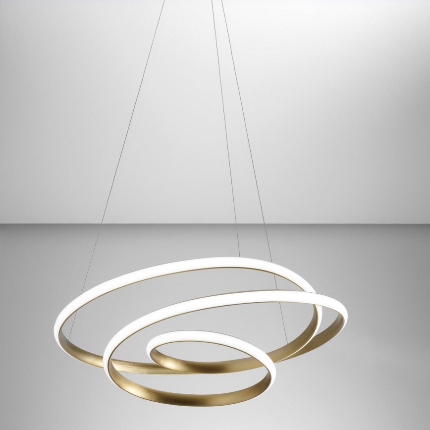 Gea Luce DIVA S G ORO - LED Hämardatav lühter DIVA LED/44W/230V kuldne