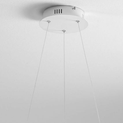 Gea Luce DIVA S G TITANIO - LED Hämardatav lühter DIVA LED/44W/230V hall