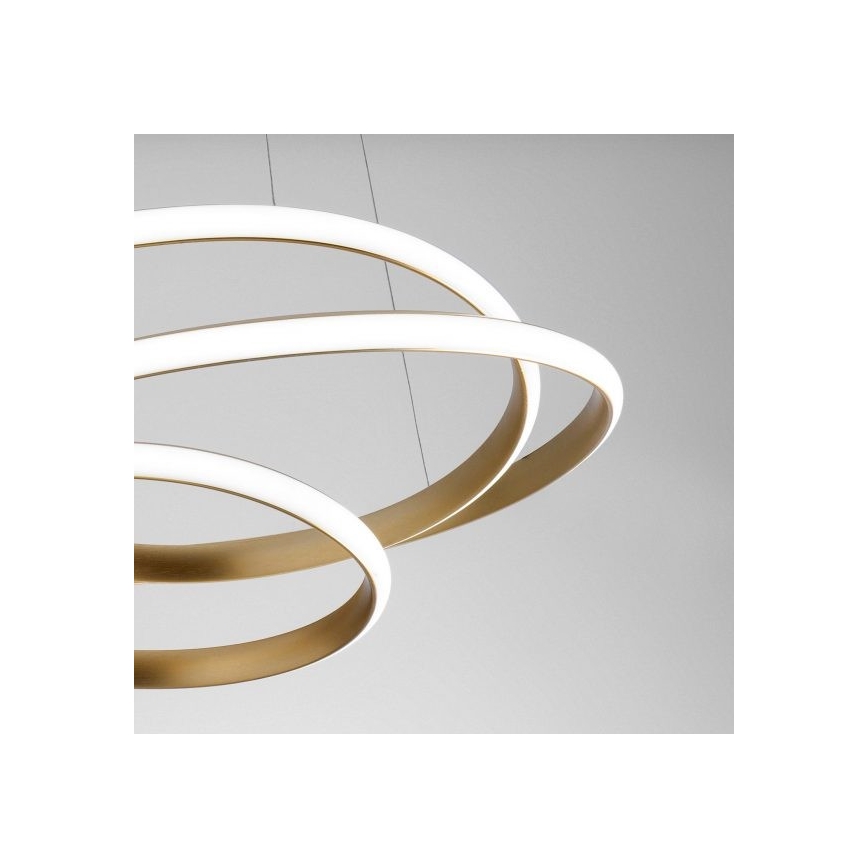 Gea Luce DIVA S P ORO - LED Hämardatav lühter DIVA LED/43W/230V kuldne