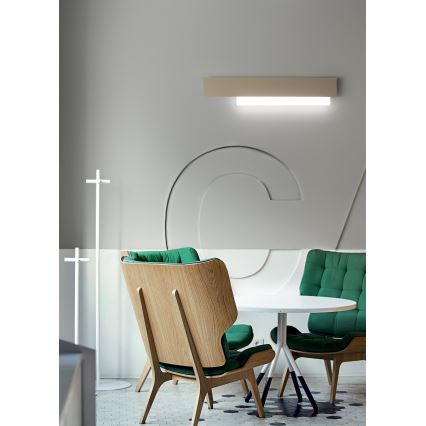 Gea Luce DOHA A G T - LED Seinavalgusti DOHA LED/25W/230V 70 cm beež