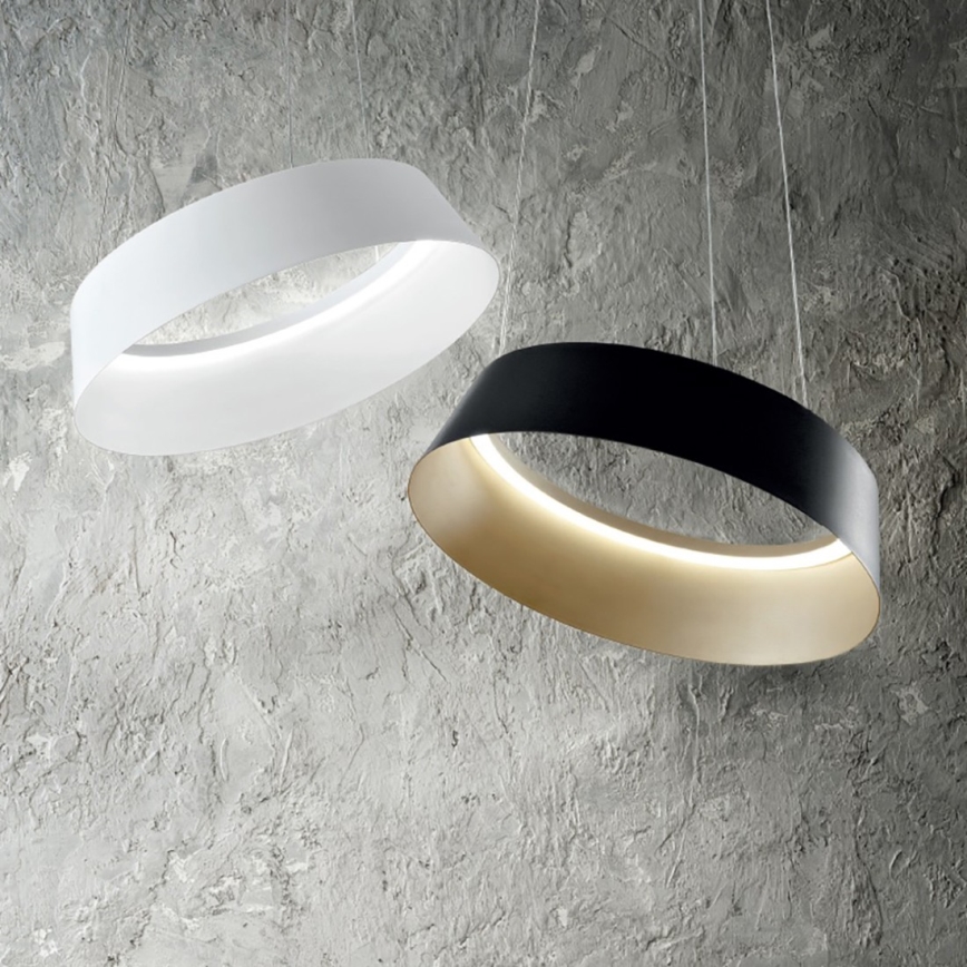 Gea Luce JULIETTE S N - LED Hämardatav lühter JULIETTE LED/50W/230V must/kuldne