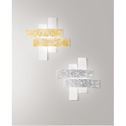 Gea Luce LARA P G arg - Laevalgusti LARA 4xE27/52W/230V 91 cm hõbedane