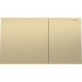 Geberit 115.622.QF.1 - Loputusplaat Sigma70 25x14,6 cm harjatud messing