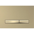 Geberit 115.672.QF.2 - Loputusnupp Sigma50 24,6x16,4 cm harjatud messing