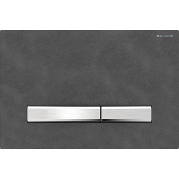 Geberit 115.788.JM.2 - Loputusplaat Sigma50 24,6x16,4 cm kiltkivi/mattkroom