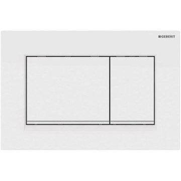 Geberit 115.883.11.1 - Loputusnupp Sigma30 24,6x16,4 cm valge