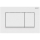 Geberit 115.883.11.1 - Loputusnupp Sigma30 24,6x16,4 cm valge