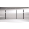 Geberit 115.899.KH.1 - loputusnupp Twinline30 34x18,5 cm, läikiv kroom/mattkroom