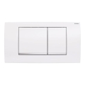 Geberit 115.899.KJ.1 - Loputusnupp Twinline30 34x18,5 cm valge/läikiv kroom