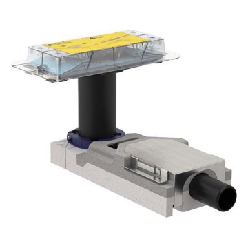 Geberit 154.152.00.1 - Eelpaigalduskomplekt dušikanalitele CleanLine 65-90 mm