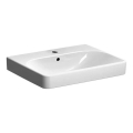 Geberit 500.229.01.1 - Seinale paigaldatav valamu Smyle Square 60x48 cm keraamika/valge