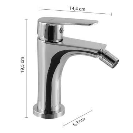 Gedy - Bidee segisti COMO 19,5 cm läikiv kroom