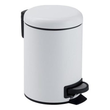 Gedy - POTTY 5 l prügikast, pehme sulgemisega, valge